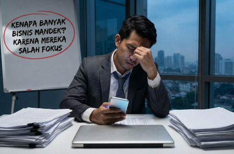 Kenapa Banyak Bisnis Mandek? Karena Mereka Salah Fokus.